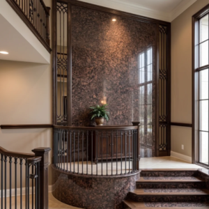 Tan Brown Granite Slab
