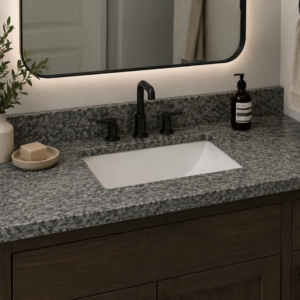 Steel Grey Granite Slab